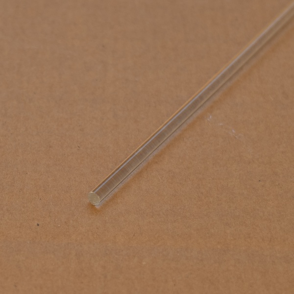 4mm Clear Acrylic Round Rod (extruded)